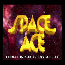 Space Ace (U) Title Screen